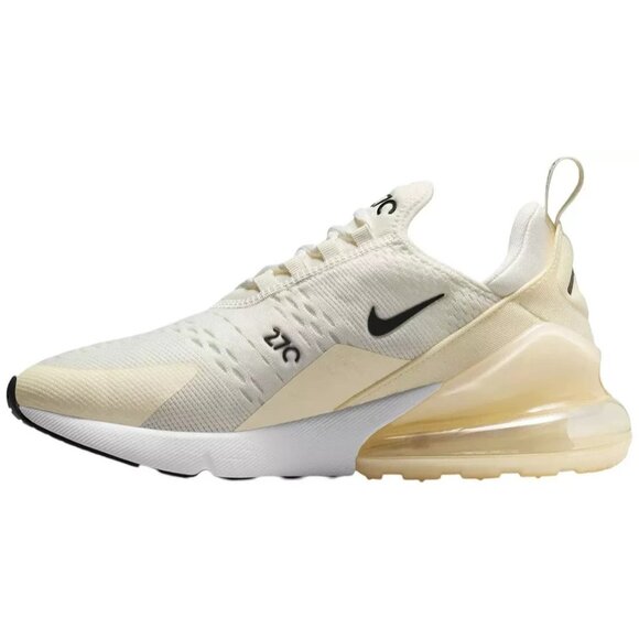 NWOB Nike Air Max 270 Sail Black Coconut Milk Sneakers AH6789 124 Women Size 7.5 - Picture 2 of 7